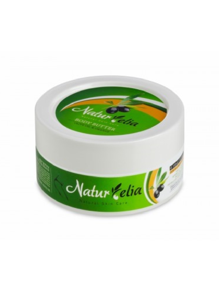 NATURELIA Body butter olive oil, orange & ginger extract